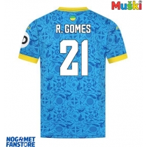 Wolves Rodrigo Gomes #21 Rezervni Dres 2025-26 Kratak Rukav